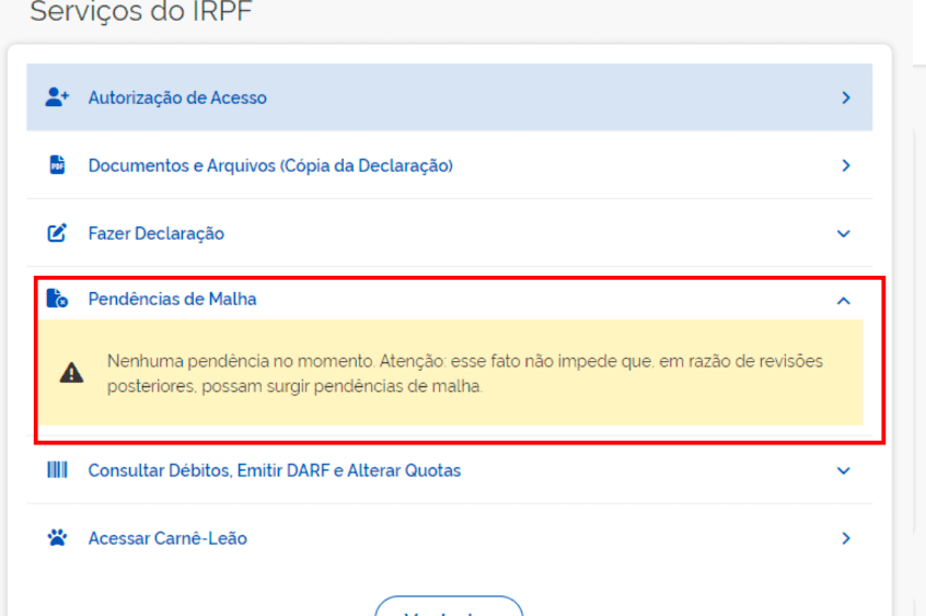 Imposto De Renda Como Verificar Se Cai Na Malha Fina